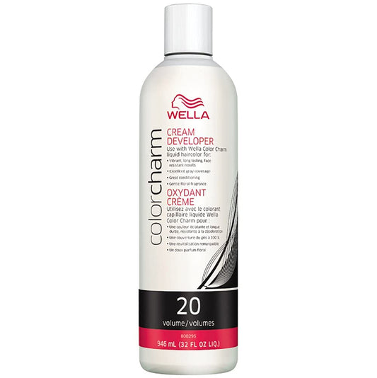 Wella Color Charm 20 Volume Creme Developer 32 oz