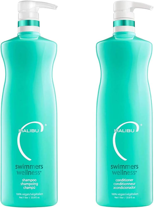Malibu C Swimmers Shampoo & Conditioner 33.8oz