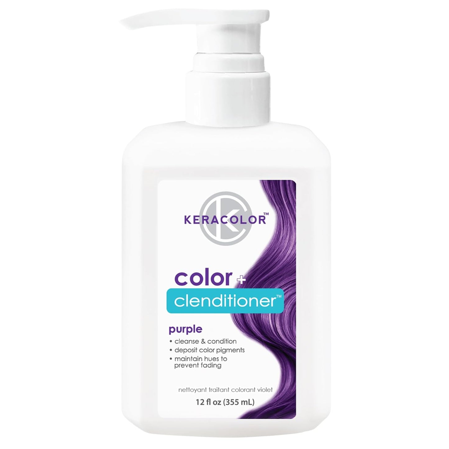 Keracolor Color + Clenditioner 12 fl. oz (Choose Your Color)