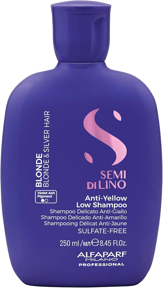 Alfaparf Semi Di Lino Sublime Blonde Anti-Yellow Low Shampoo 8.45 oz