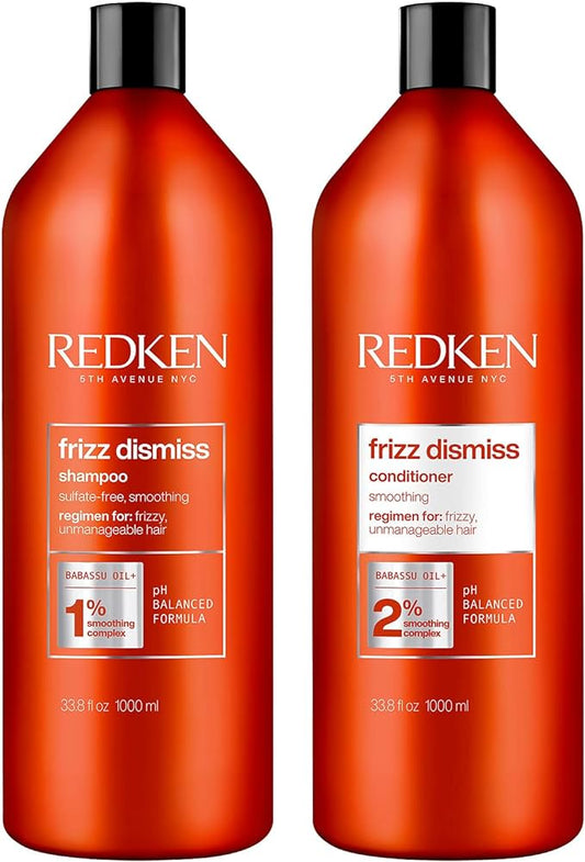 Redken Frizz Dismiss Shampoo & Conditioner Duo 33.8oz