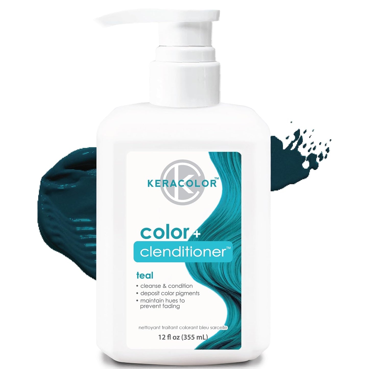 Keracolor Color + Clenditioner 12 fl. oz (Choose Your Color)