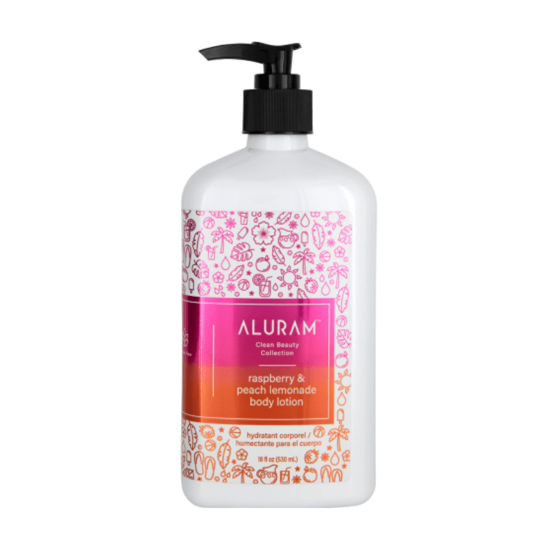 Aluram Raspberry & Peach Lemonade Body Lotion 18oz - Aluram | Hair Color USA