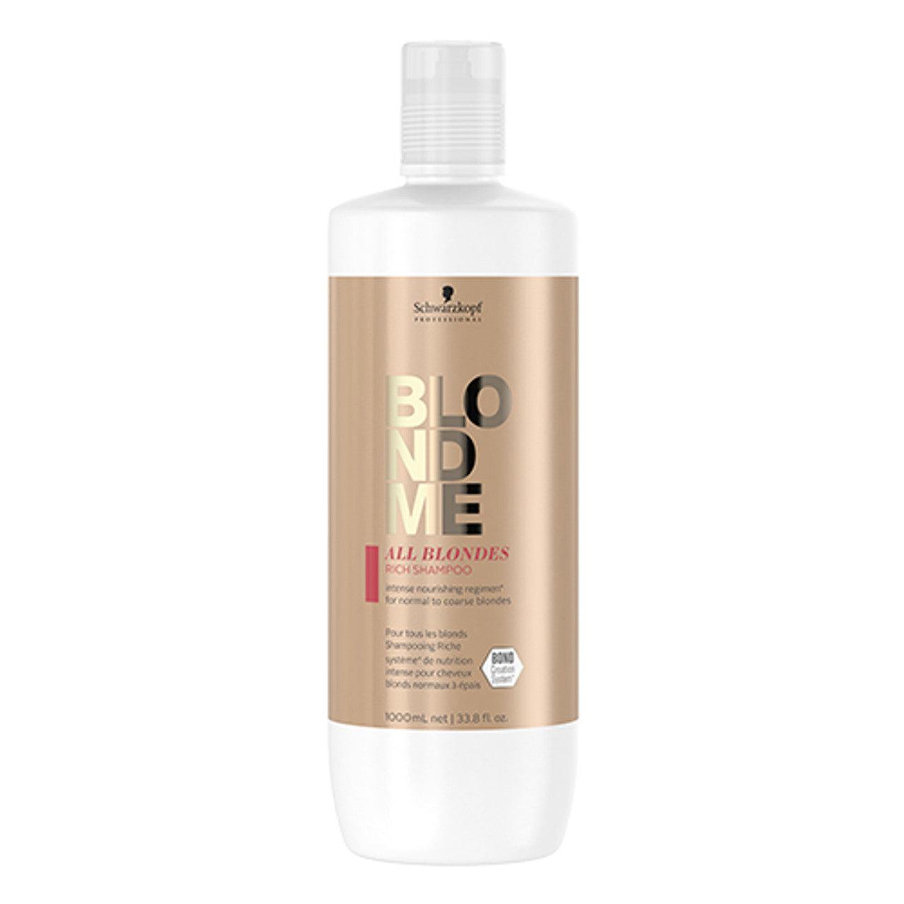 Schwarzkopf BLONDME All Blondes Rich Shampoo 10 oz