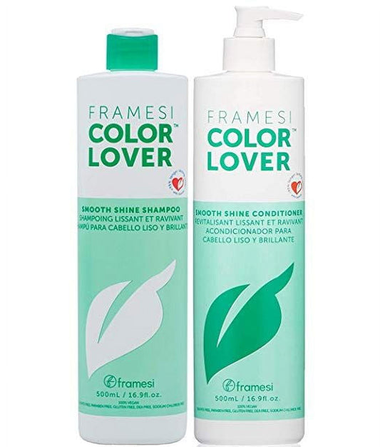 Framesi Color Lover Smooth Shine Shampoo & Conditioner 16.9oz