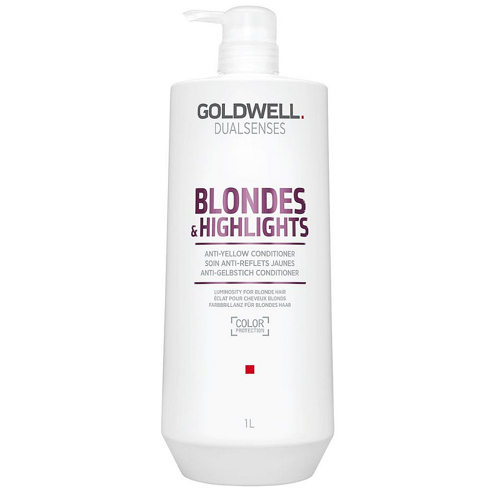 Goldwell DualSenses Blonde & Highlights Anti-Yellow Conditioner 10.1 oz 8OZ