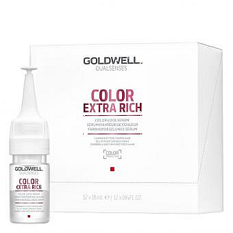 Goldwell Color Extra Rich Intensive Conditioning Serum - 12 Ampules, Each