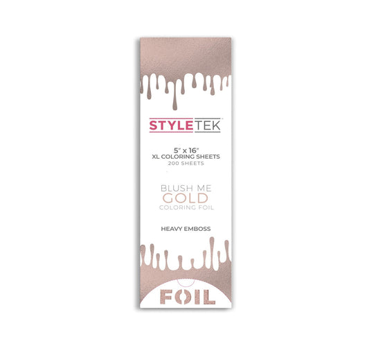Styletek Foils Sheets XL Balayage Embossed Flat Sheet 5″X16″ (200 Count)