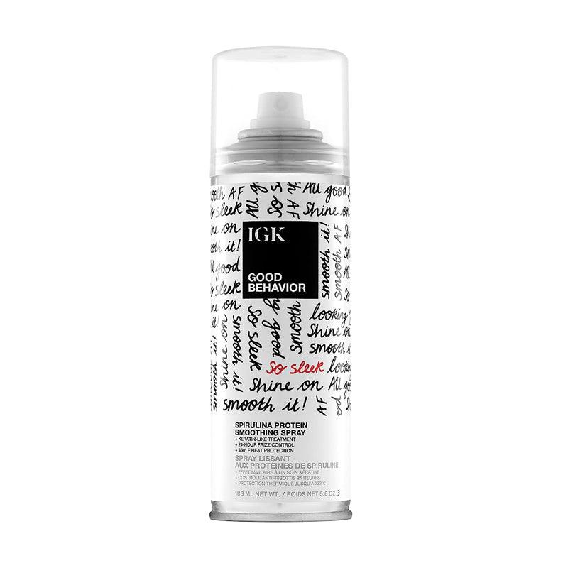 IGK GOOD BEHAVIOR Spirulina Protein Smoothing Spray 5.6oz - IGK | Hair Color USA