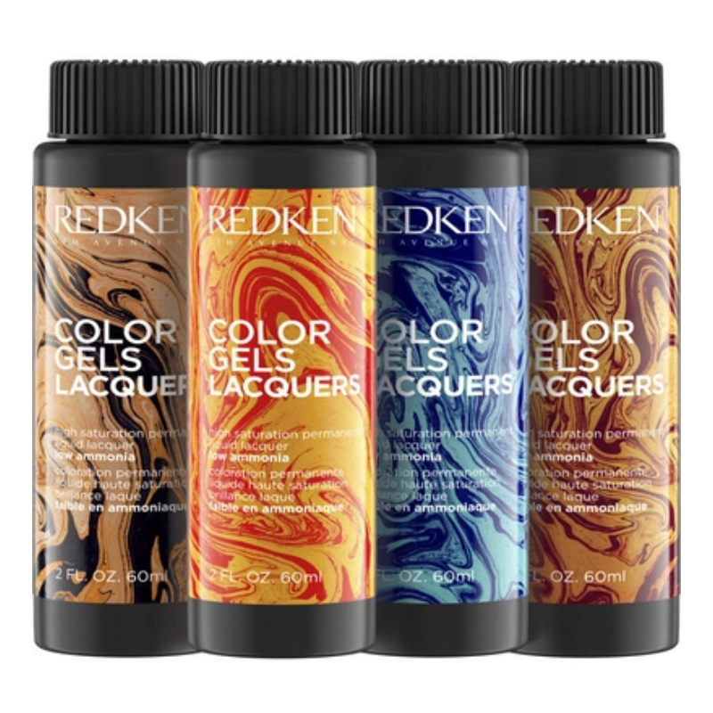 Redken Color Gels Lacquers Permanent Liquid Color For Hair Color 2oz