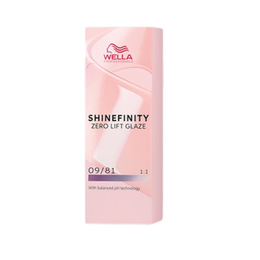 Wella Shinefinity Zero Lift Glaze Demi-Permanent Hair Color 2oz
