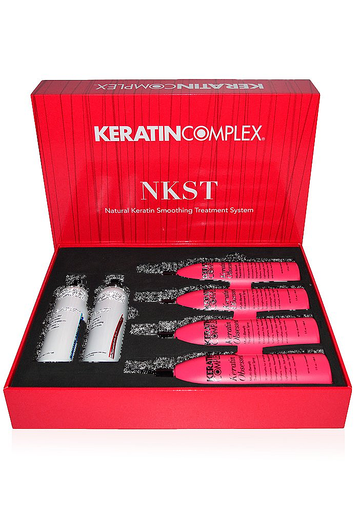 Keratin Complex Natural Keratin Smoothing Treatment System 4oz Kit