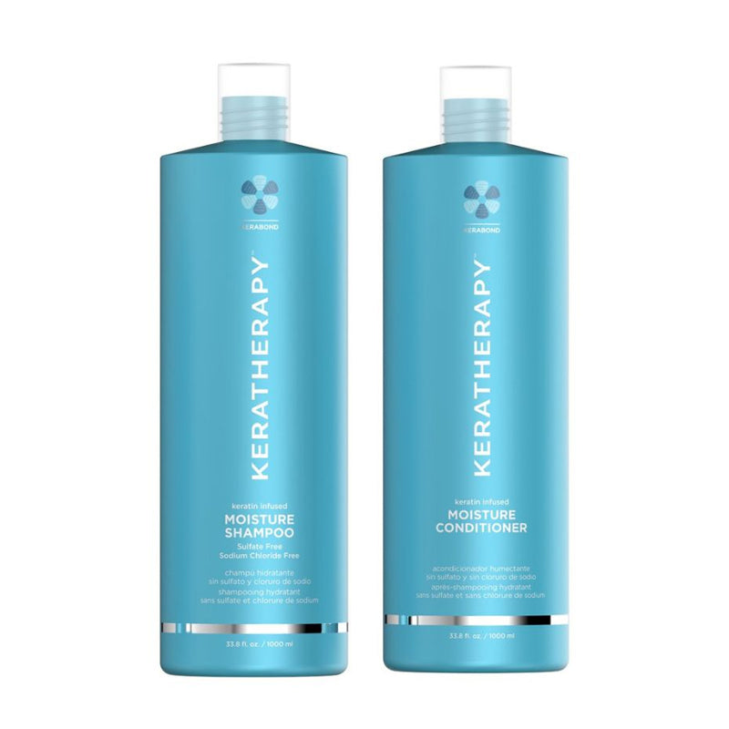 Keratherapy Moisture Shampoo & Conditioner 33.8oz