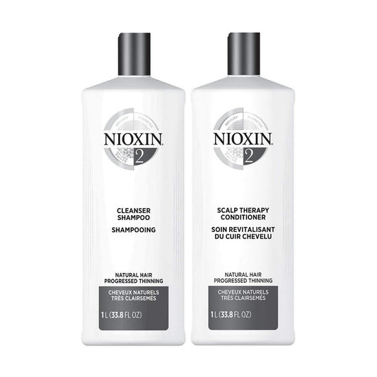 Nioxin System 2 Shampoo & Conditioner 33.8oz