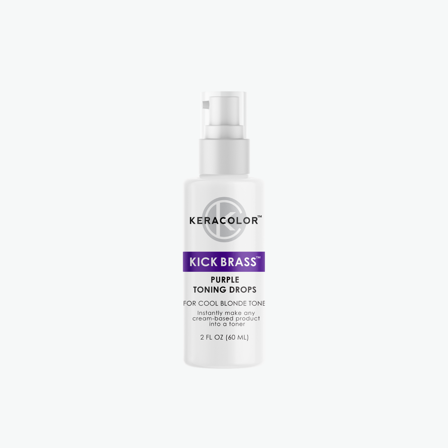 Keracolor Toning Drops, Gold, 2 Floz