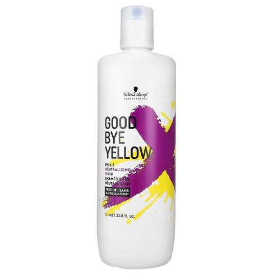 Schwarzkopf Good Bye Yellow Neutralizing Wash 10.oz