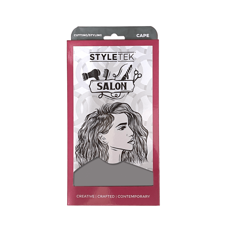 Styletek Solid Gray Cape 45x6 - StyleTek | Hair Color USA