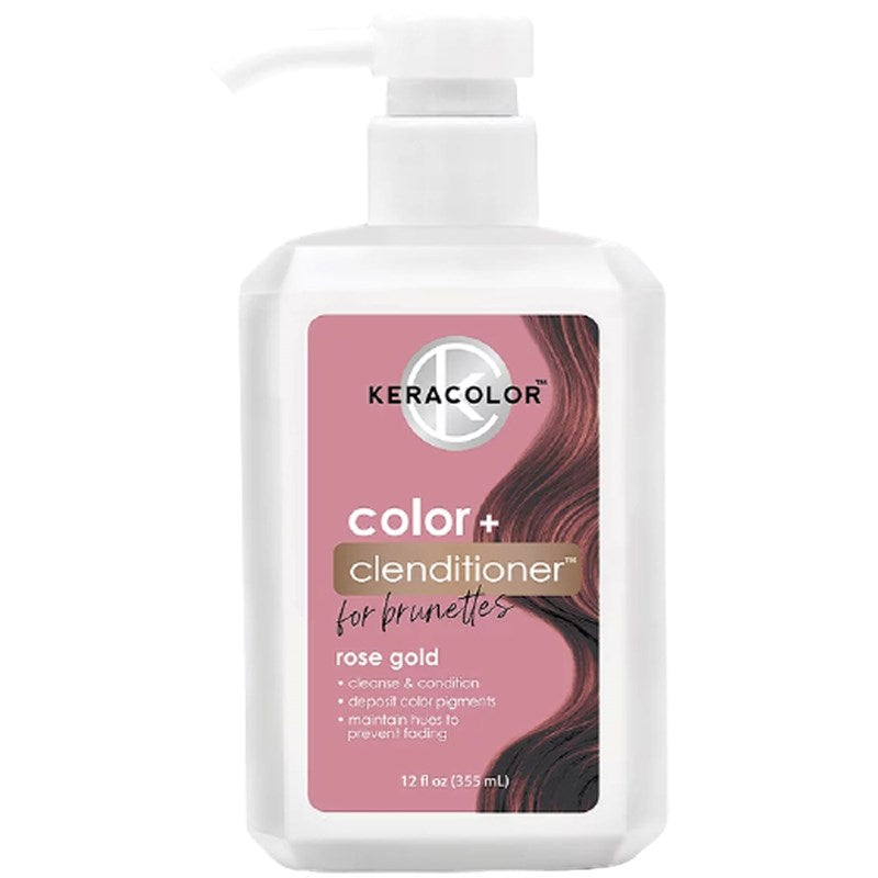 Keracolor Color + Clenditioner 12 oz - Rose Gold For Brunettes