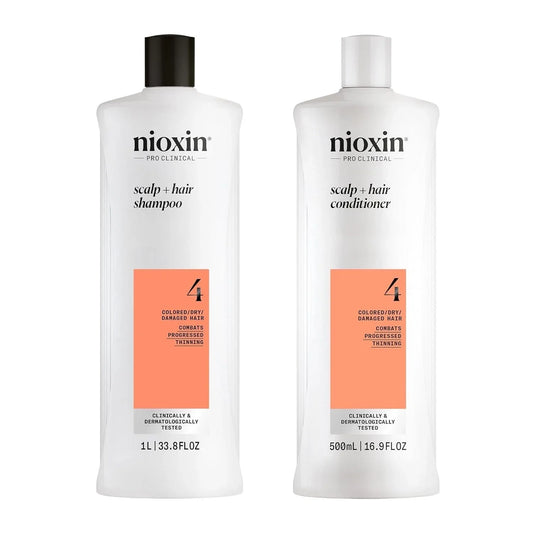 Nioxin System 4 Cleanser For Fine Hair Noticeably Thinning