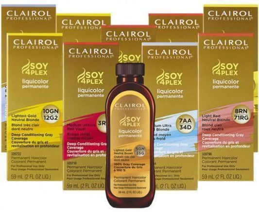 Clairol Professional Soy4plex Liquicolor Permanent Hair Color 2oz