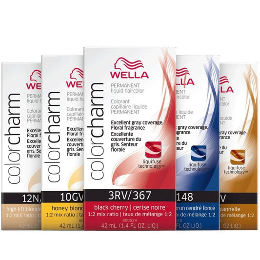 Wella Color Charm Liquid 2 oz, Choose your Shades!