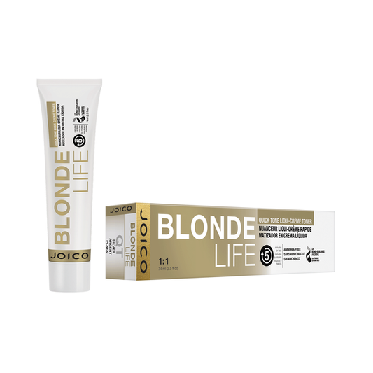Joico Blonde Life Quick Tone Liqui-Creme Toner 2.5oz-HairColorUSA.com