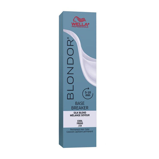 Wella Blondor Base Breaker Silk Blend Cool /19 Ash Cendre Permanent Hair Color 2oz