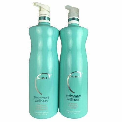 Malibu C Swimmers Shampoo and Conditioner 33.8oz Duo