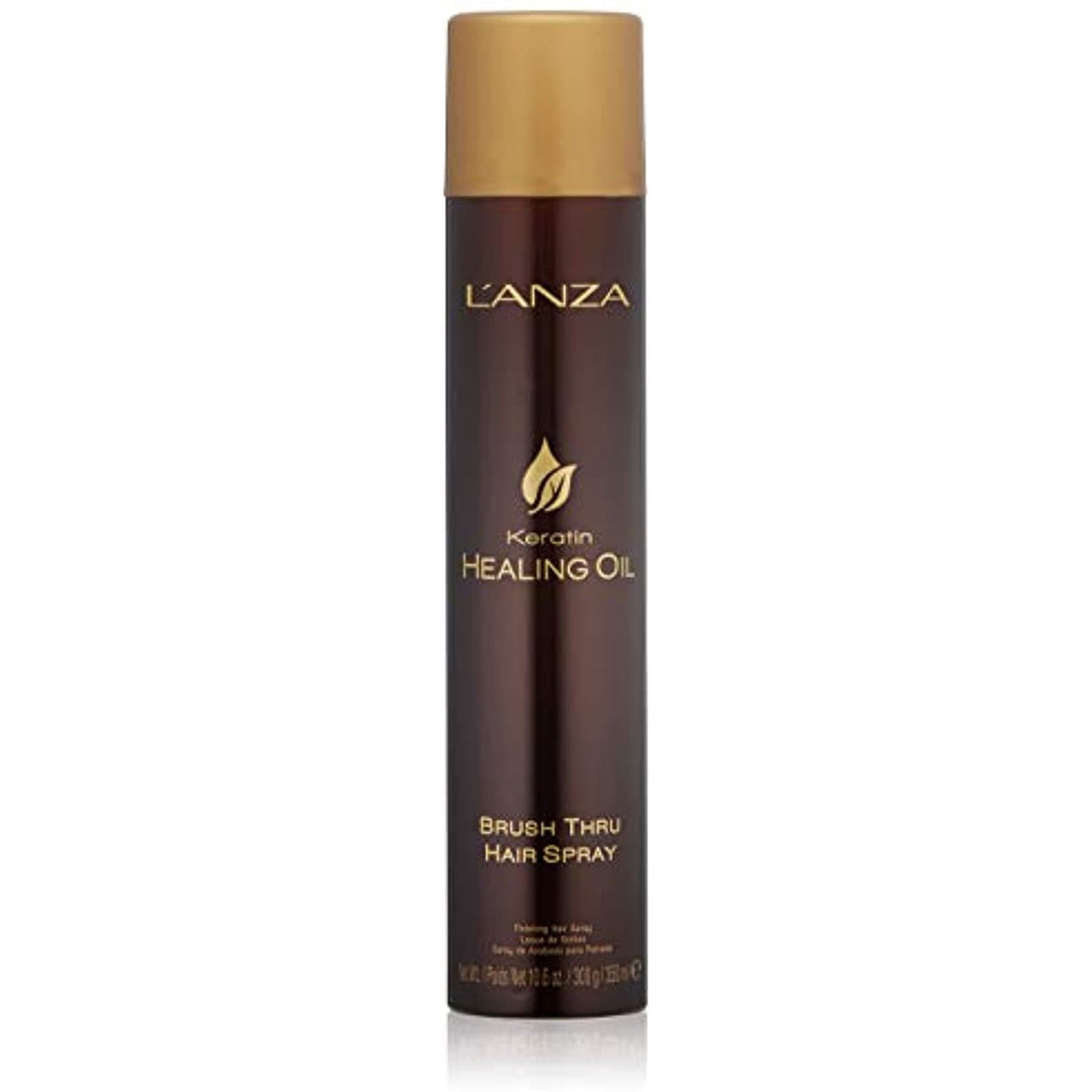 L'Anza Keratin Healing Oil Brush Thru Hairspray 10.6 oz