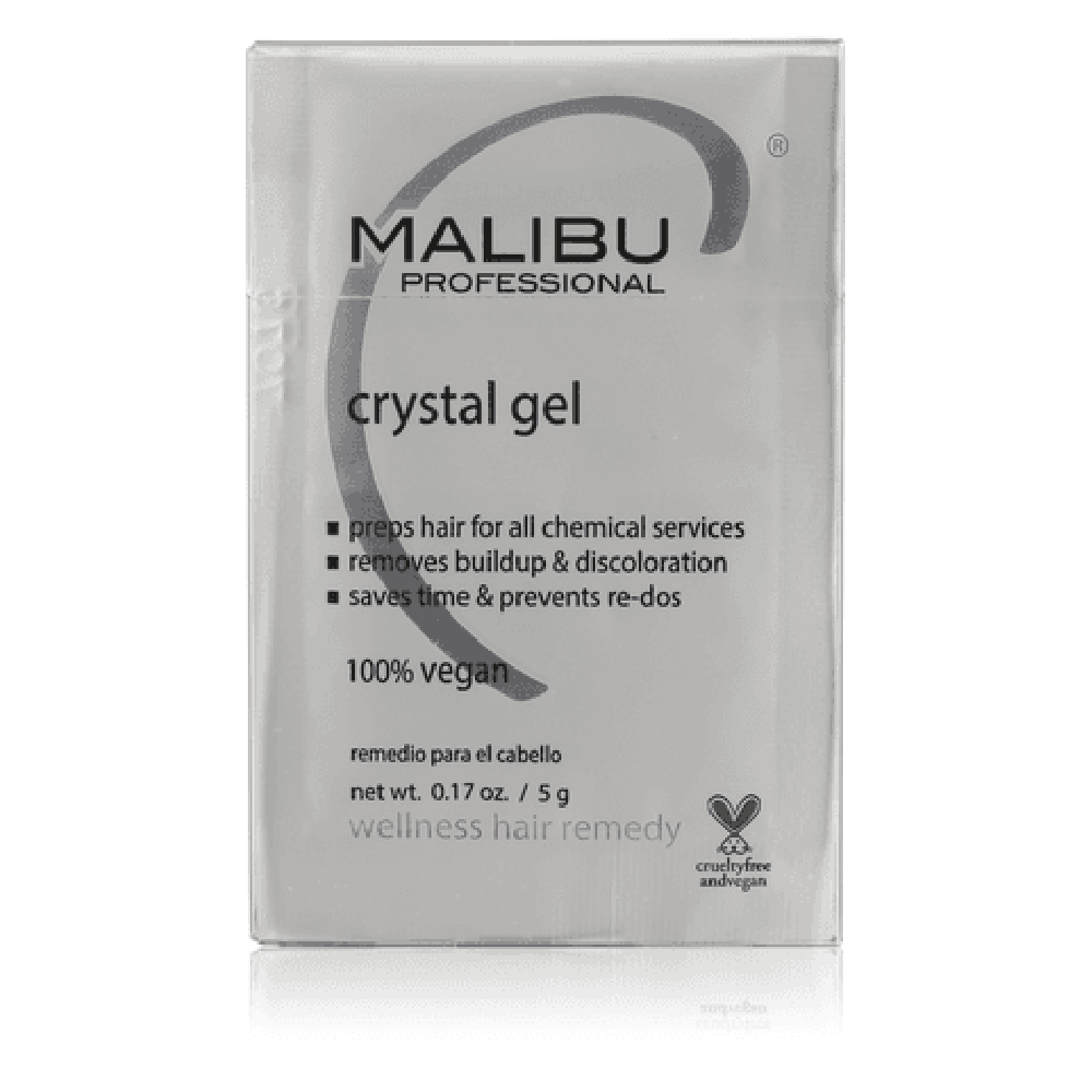 Malibu Crystal Gel Wellness Hair Remedy .17Oz/5G