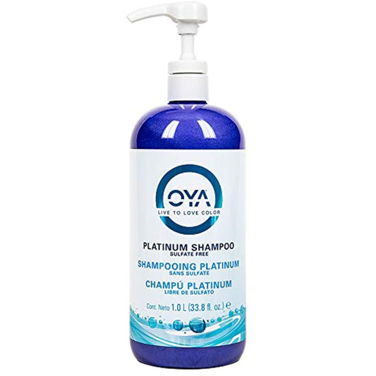 Oya Platinum Shampoo - Sulfate Free 1 Liter/33.8 Fl.oz.