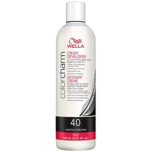 Wella 40 Volume Cream Developer 32 oz-HairColorUSA.com