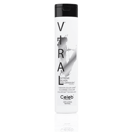 Celeb Luxury VIRAL COLORWASH, EXTREME SILVER, 8.25oz.