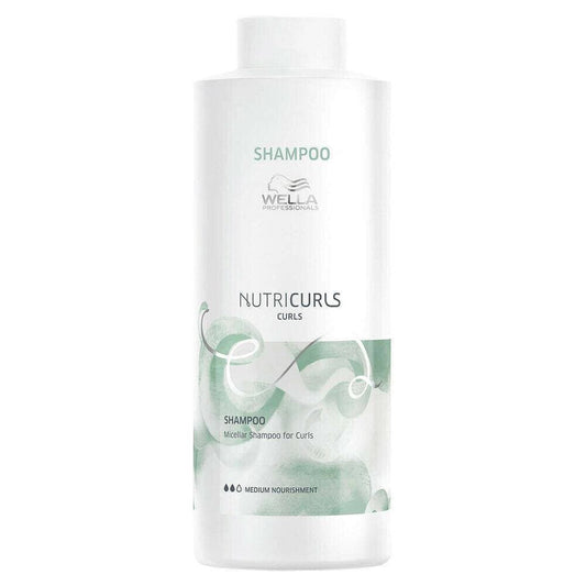Wella Nutricurls Micellar Shampoo for Curls 1L/33.8 oz