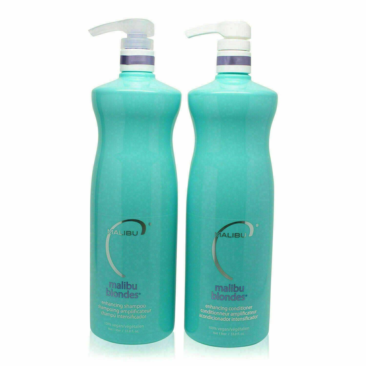 Malibu C Blondes Shampoo and Conditioner 33.8oz Duo