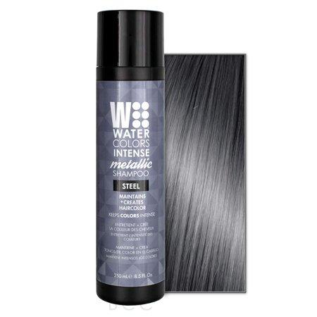 Tressa Watercolors Intense Shampoo Metallic Steel 8.25 oz