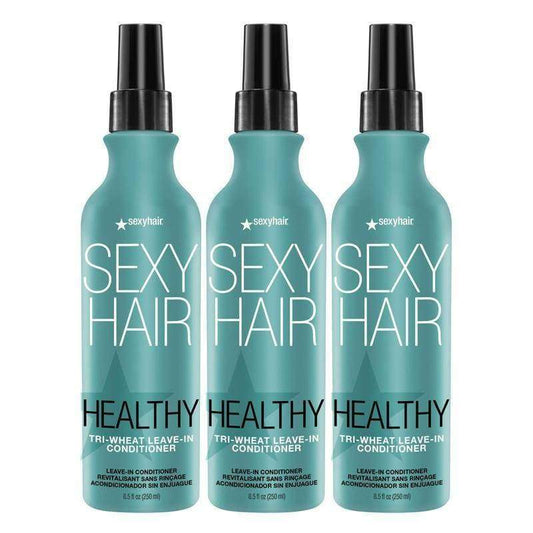 Sexy Hair Healthy Sexy Hair Tri-Wheat Leave In Conditioner - 8.5oz (Pack of 3)