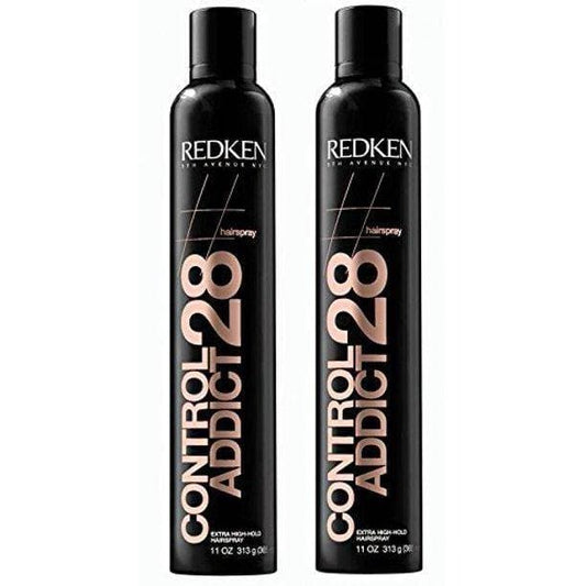 Redken Control Addict 28 Extra High-Hold Hairspray, 9.8oz (Pack of 2)
