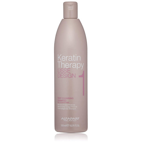 Alfaparf Milano Lisse Design Keratin Therapy Deep Cleansing Shampoo 16.91oz