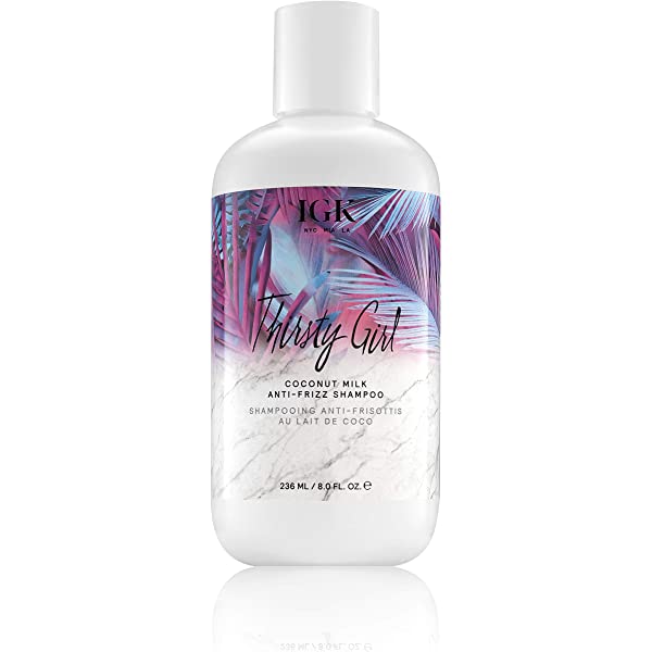 IGK THIRSTY GIRL Coconut Milk Anti-Frizz Shampoo 8oz