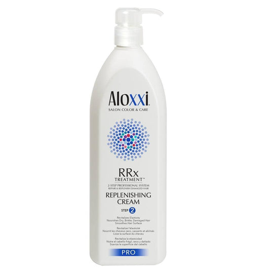 Aloxxi Hair Replenishing Cream RRx Treatment Step 2 Repair Damaged Hair 33.8 Fl.oz.