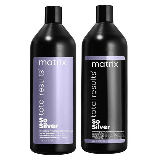 Matrix Total Results So Silver Color Obsessed Shampoo and Conditioner 33.8 Duo