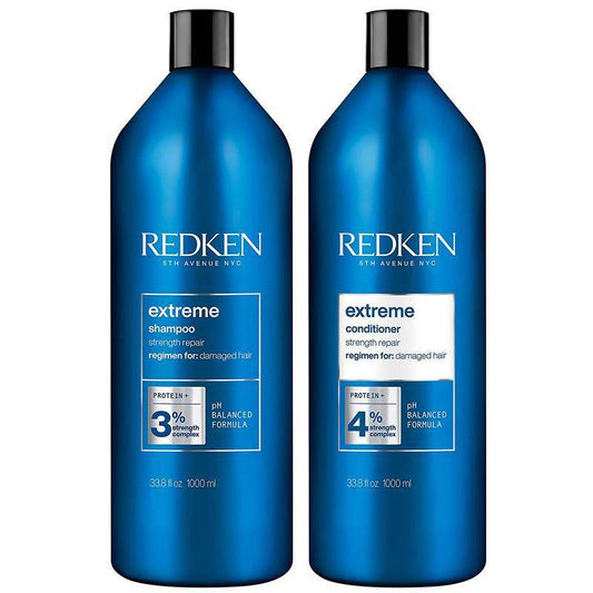 Redken Extreme Shampoo & Conditioner 33.8oz Liter Duo