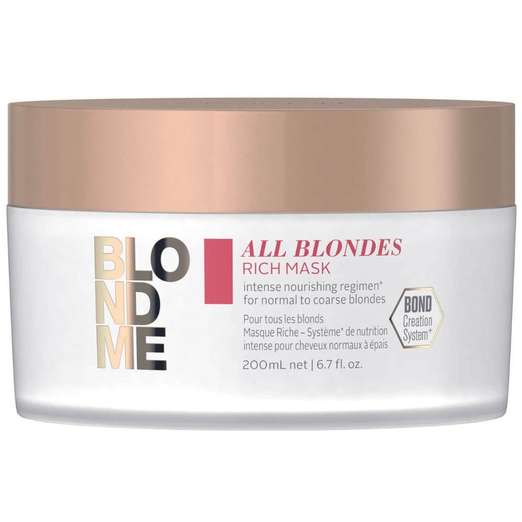 Schwarzkopf BlondMe Restore Bond Mask All Blondes, 6.7 oz