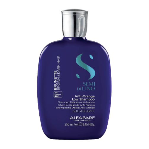 Alfaparf Milano Semi Di Lino Sublime Brunette Anti-Orange Low Shampoo 8.45 oz