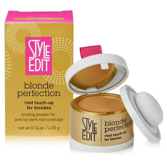 Style Edit Blonde Perfection Root Touch-Up Powder- Dark Blonde .13oz