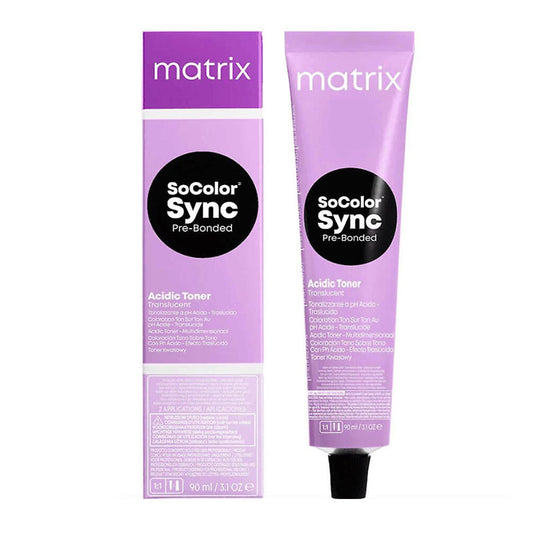 Matrix SoColor Sync Pre-Bonded Acidic Toner Translucent 3oz-HairColorUSA.com
