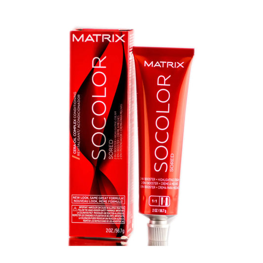Matrix SoRed SoColor 2-in-1 Booster Highlighting Cream SR-R Red 2oz-HairColorUSA.com