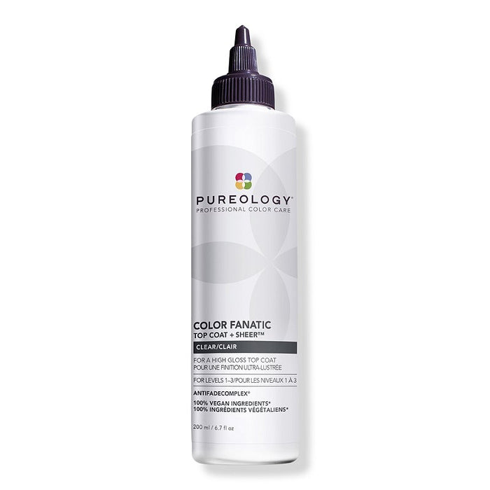 Pureology Color Fanatic Top Coat + Sheer Clear 6.7oz