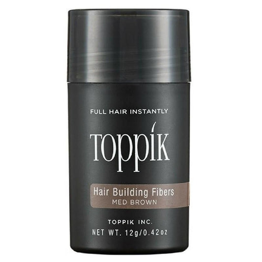 Toppik Hair Building Fibers, Medium Brown, 27.5g / 0.97 oz